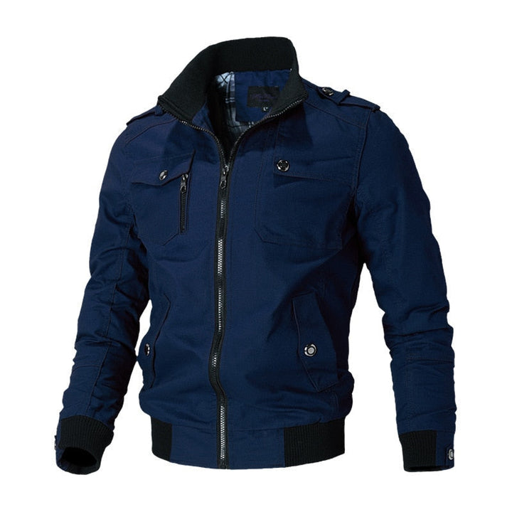 Giubbotto Bomber Uomo Estivo Leggero Slim Fit