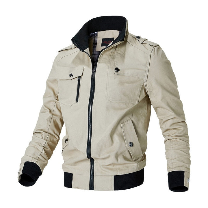 Giubbotto Bomber Uomo Estivo Leggero Slim Fit