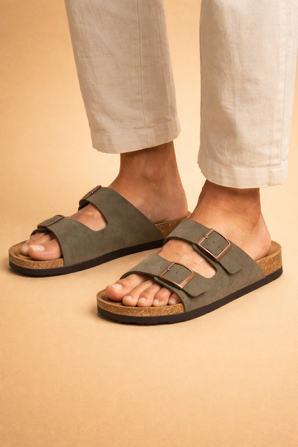 Sandali Slide Uomo Regolabili Comodi