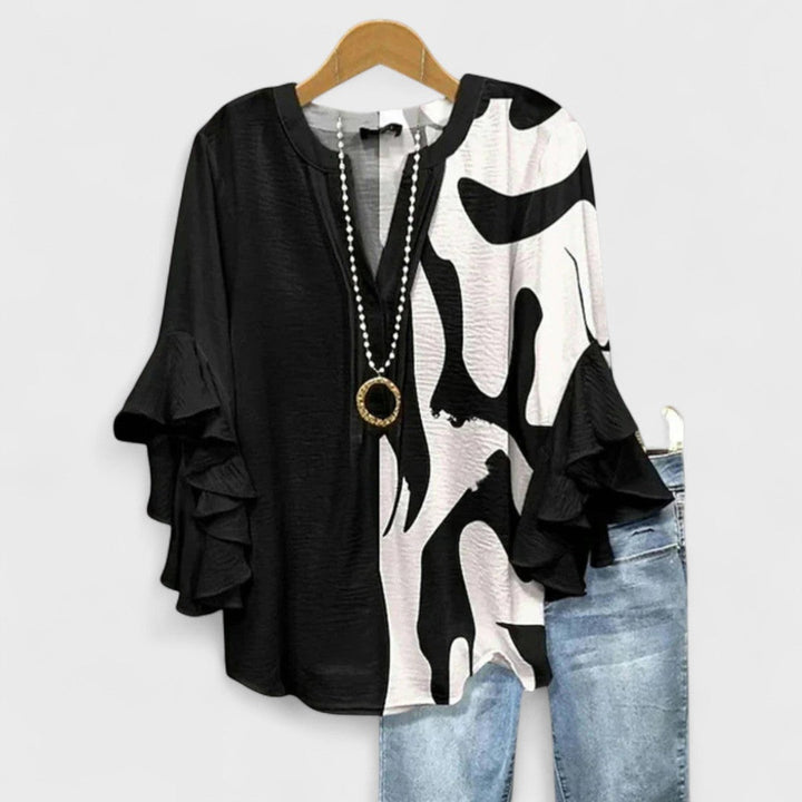 Blusa Donna Estiva Tessuto Leggero Vestibilità Raffinata