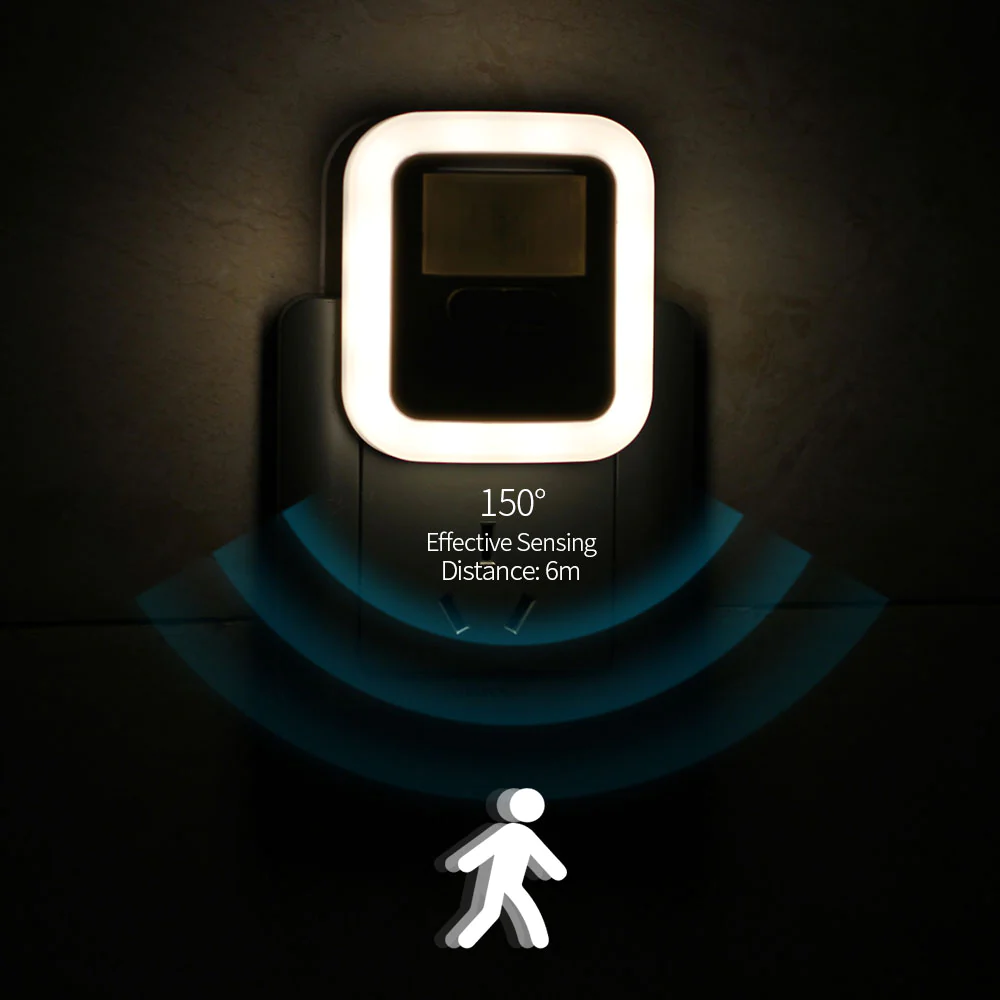 Luce Notturna LED con Sensore di Movimento Unisex
