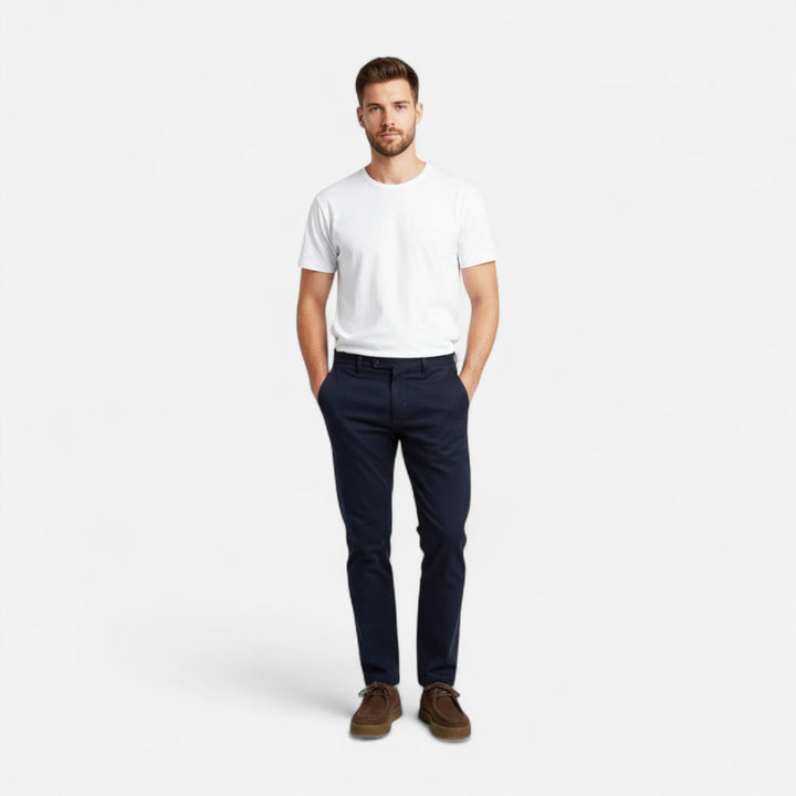 Orlen | Mocassini Uomo Scarpe Oxford in Pelle Scamosciata Marroni 5