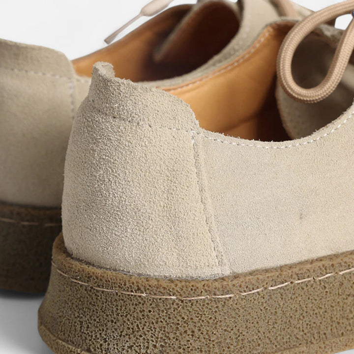 Orlen | Mocassini Uomo Scarpe Oxford in Pelle Scamosciata Marroni 8