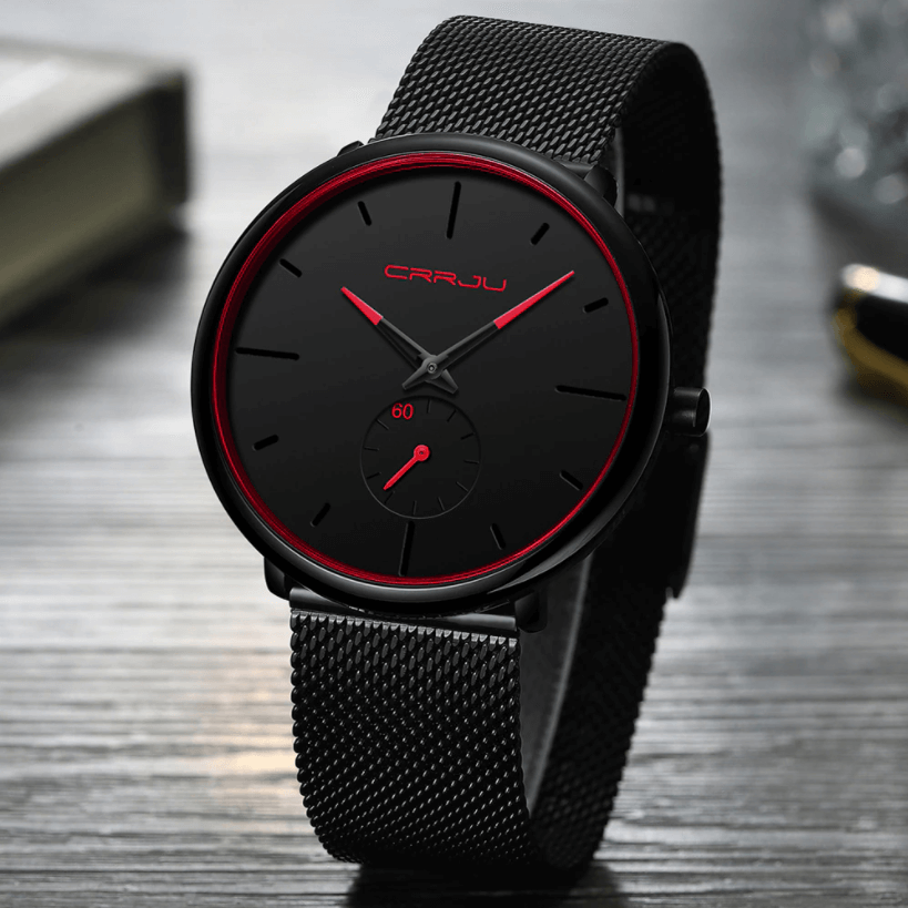 Orologio da uomo moderno sottile Crjju 4