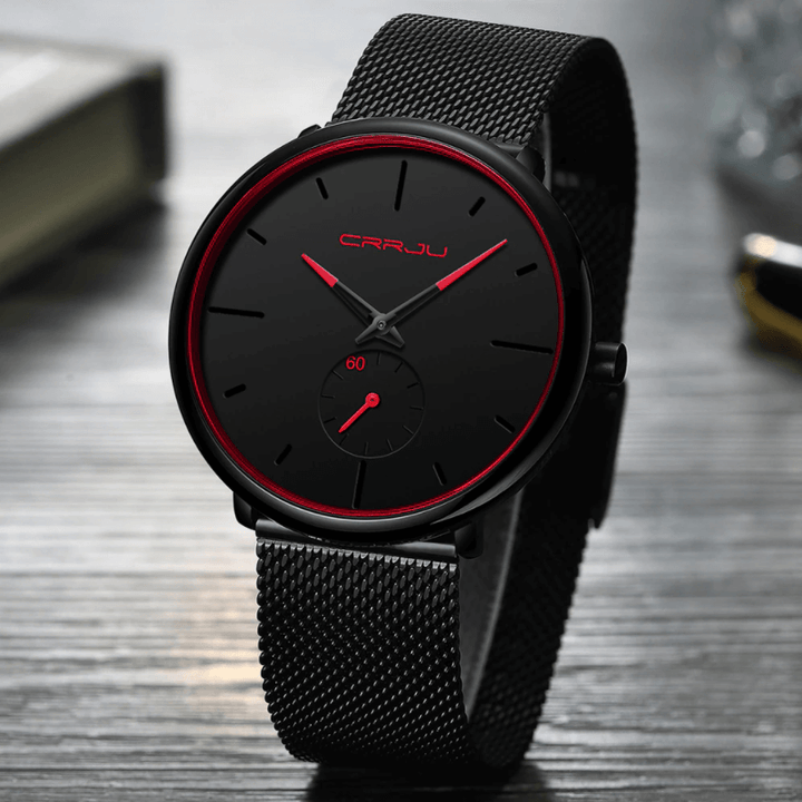 Orologio da uomo moderno sottile Crjju 7