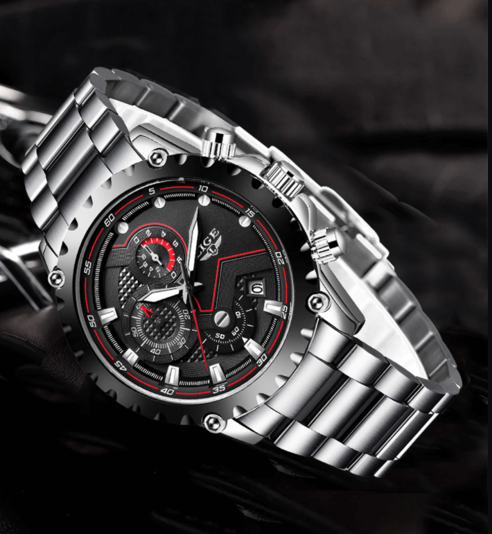 Orologio Uomo Militare Acciaio Cassa Robusta - Vesarelli