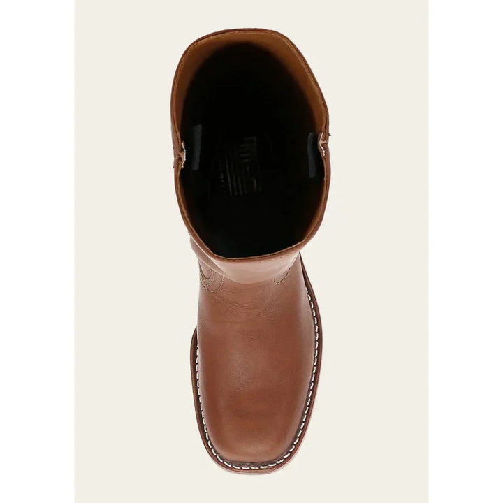 Stivali Donna Alti Fino al Ginocchio Stile Cowboy