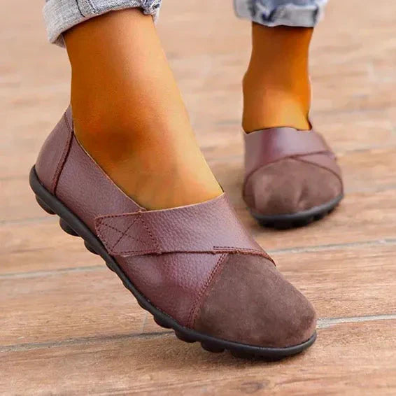 Scarpe Donna Slip-On Senza Lacci Plantare Morbido Confortevoli