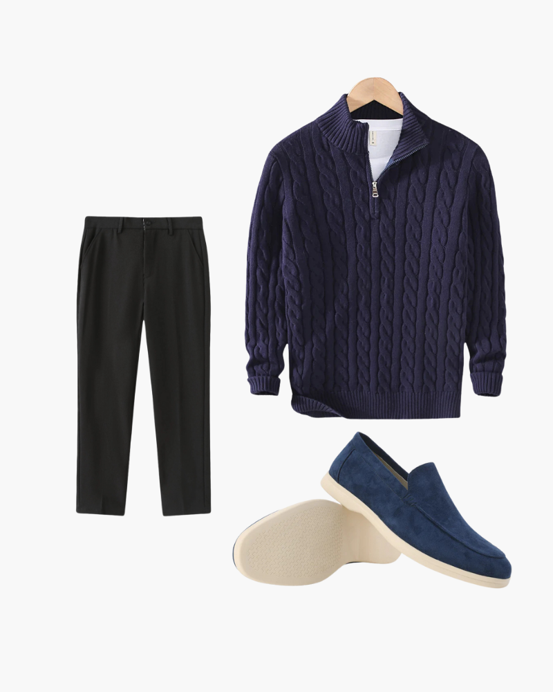 Outfit Uomo Completo Invernale Elegante e Confortevole - Vesarelli