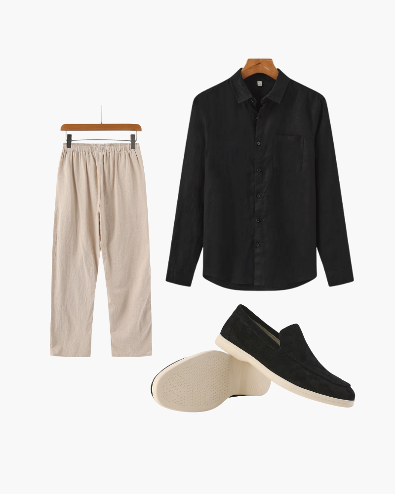 Look Coordinato Estivo Donna Elegante Vestibilità Classica - Vesarelli