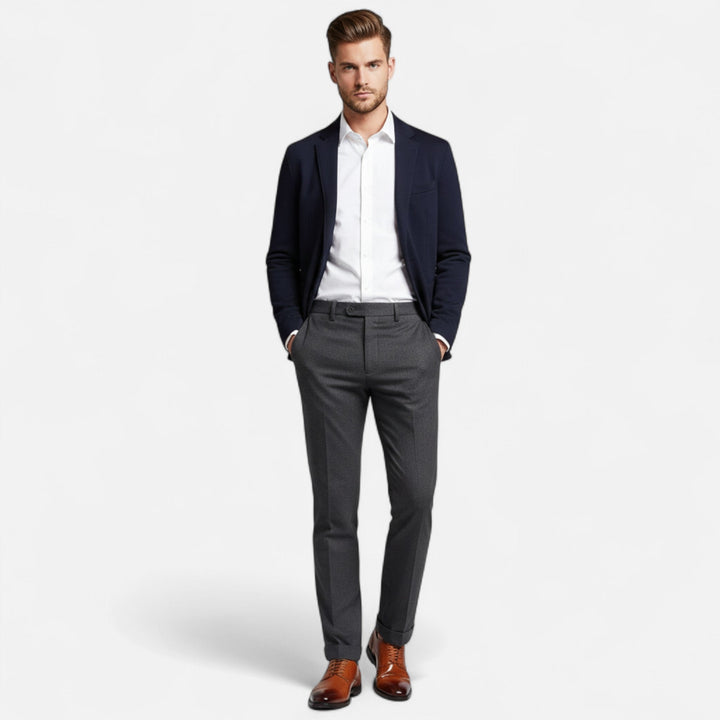 Oxboro | Scarpe Eleganti Uomo Oxford in Pelle Nera Classica 4