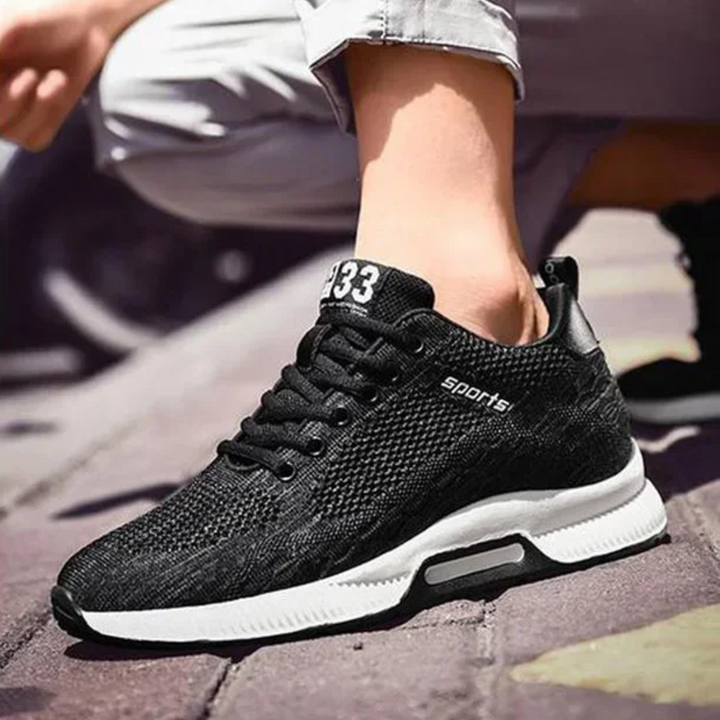 Sneakers Uomo Traspiranti con Rialzo Interno Comfort