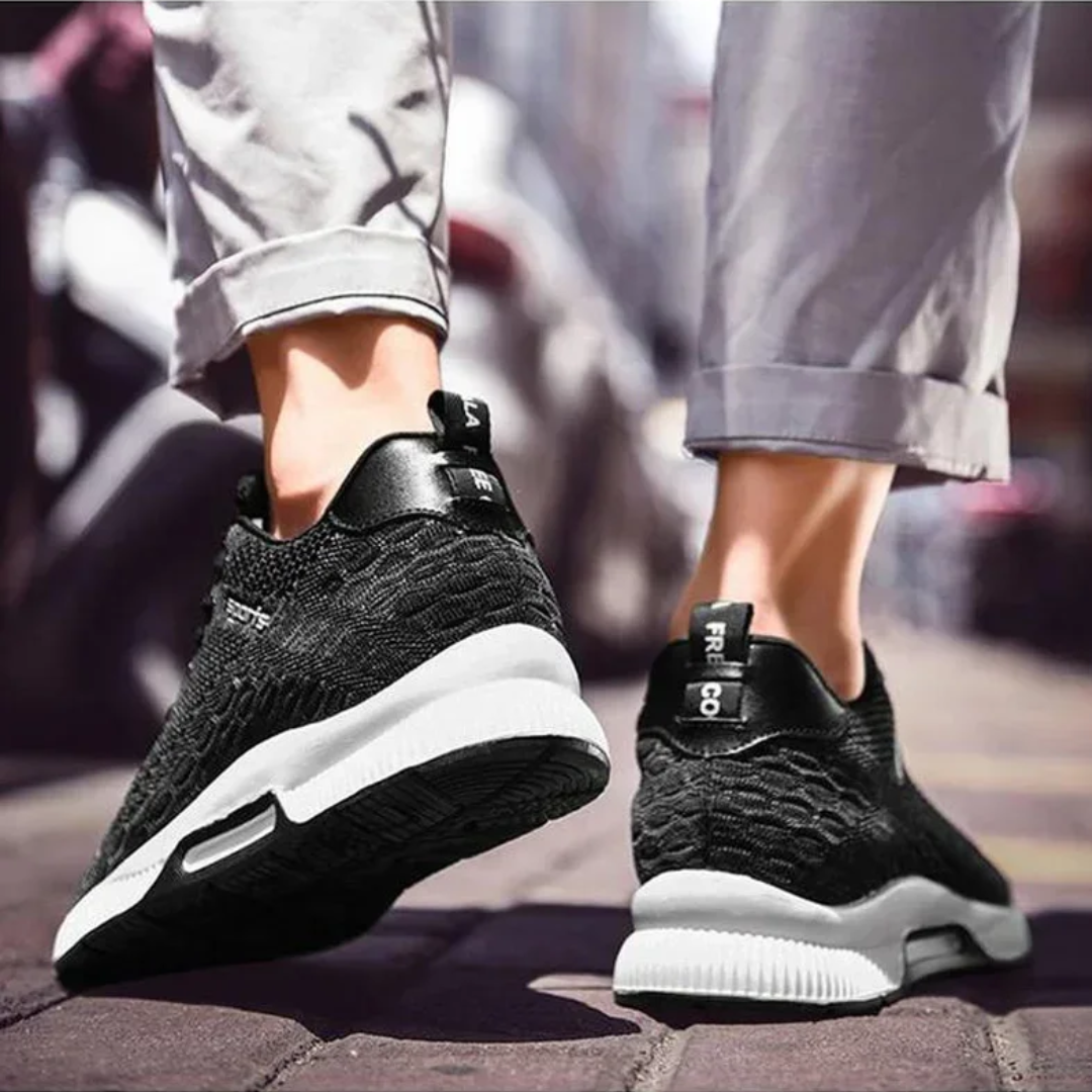 Sneakers Uomo Traspiranti con Rialzo Interno Comfort