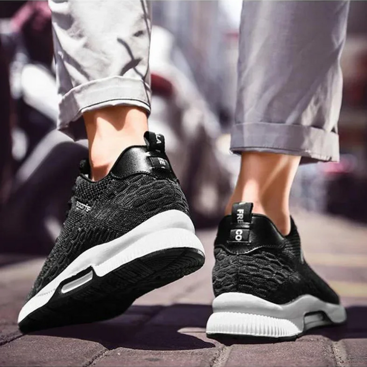 Sneakers Uomo Traspiranti con Rialzo Interno Comfort