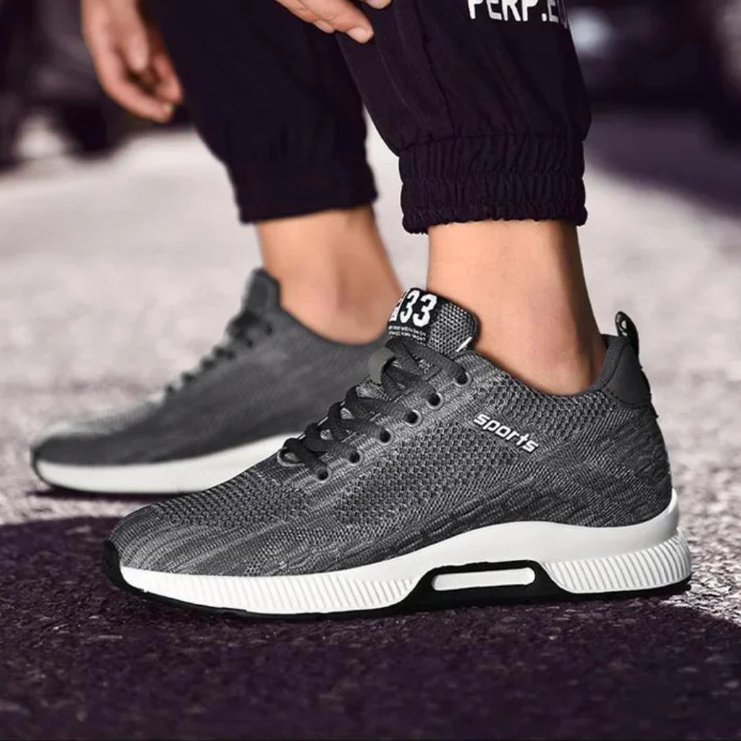 Sneakers Uomo Traspiranti con Rialzo Interno Comfort
