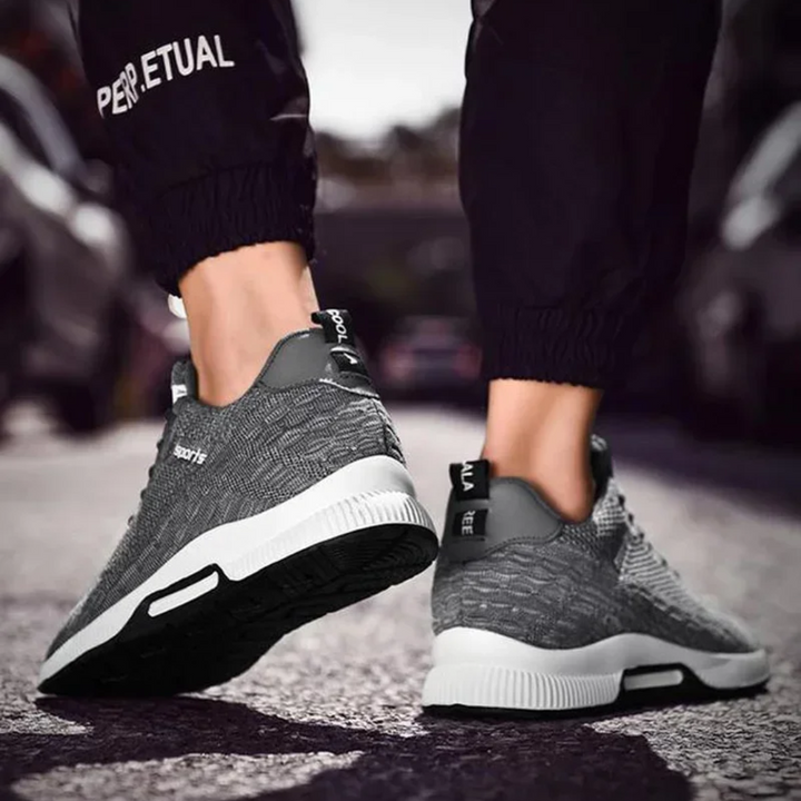 Sneakers Uomo Traspiranti con Rialzo Interno Comfort