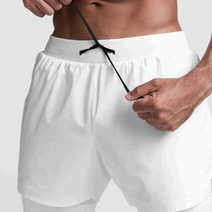 Pafit | Uomo Pantaloncini Palestra Leggeri e Flessibili