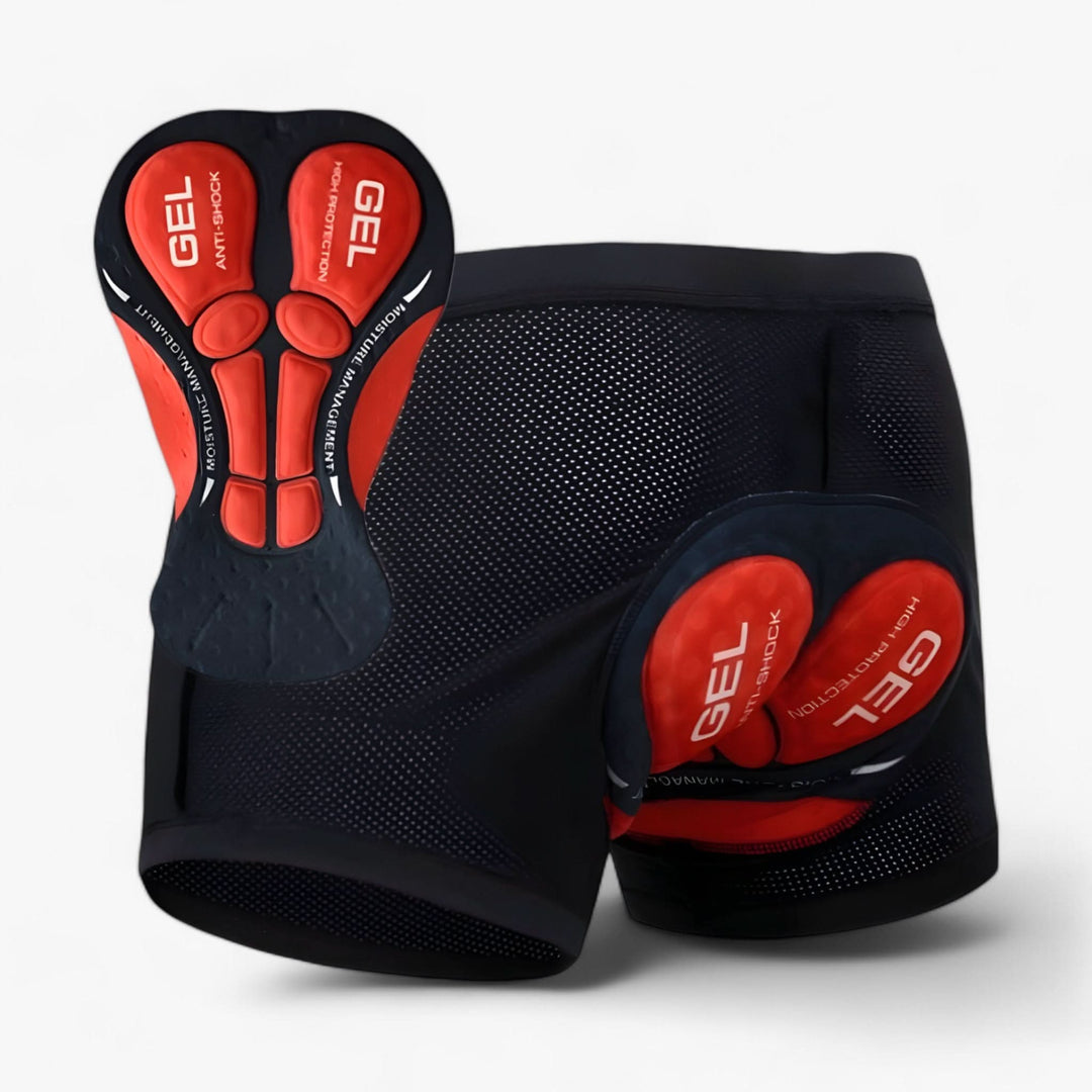 Pantaloncini Uomo Imbottiti Motociclista Comfort Ergonomico - Vesarelli