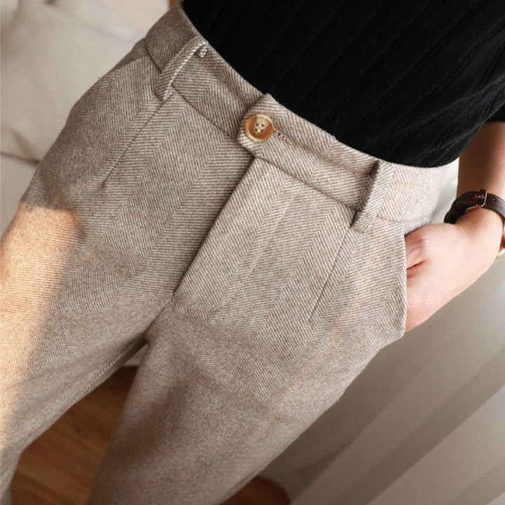 Pantaloni Donna | Vita Alta & Gamba Dritta Slanciante