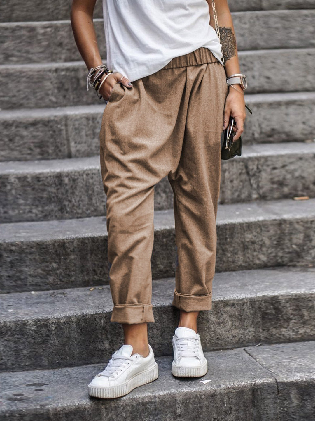 Pantaloni Donna | Vita elasticizzata & libertà di movimento