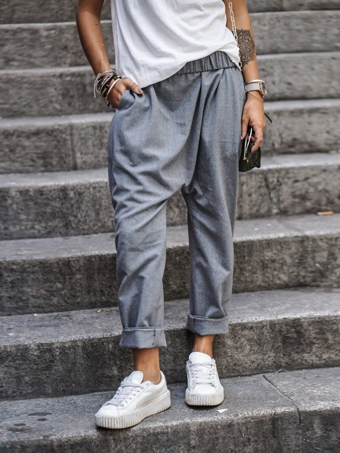 Pantaloni Donna | Vita elasticizzata & libertà di movimento