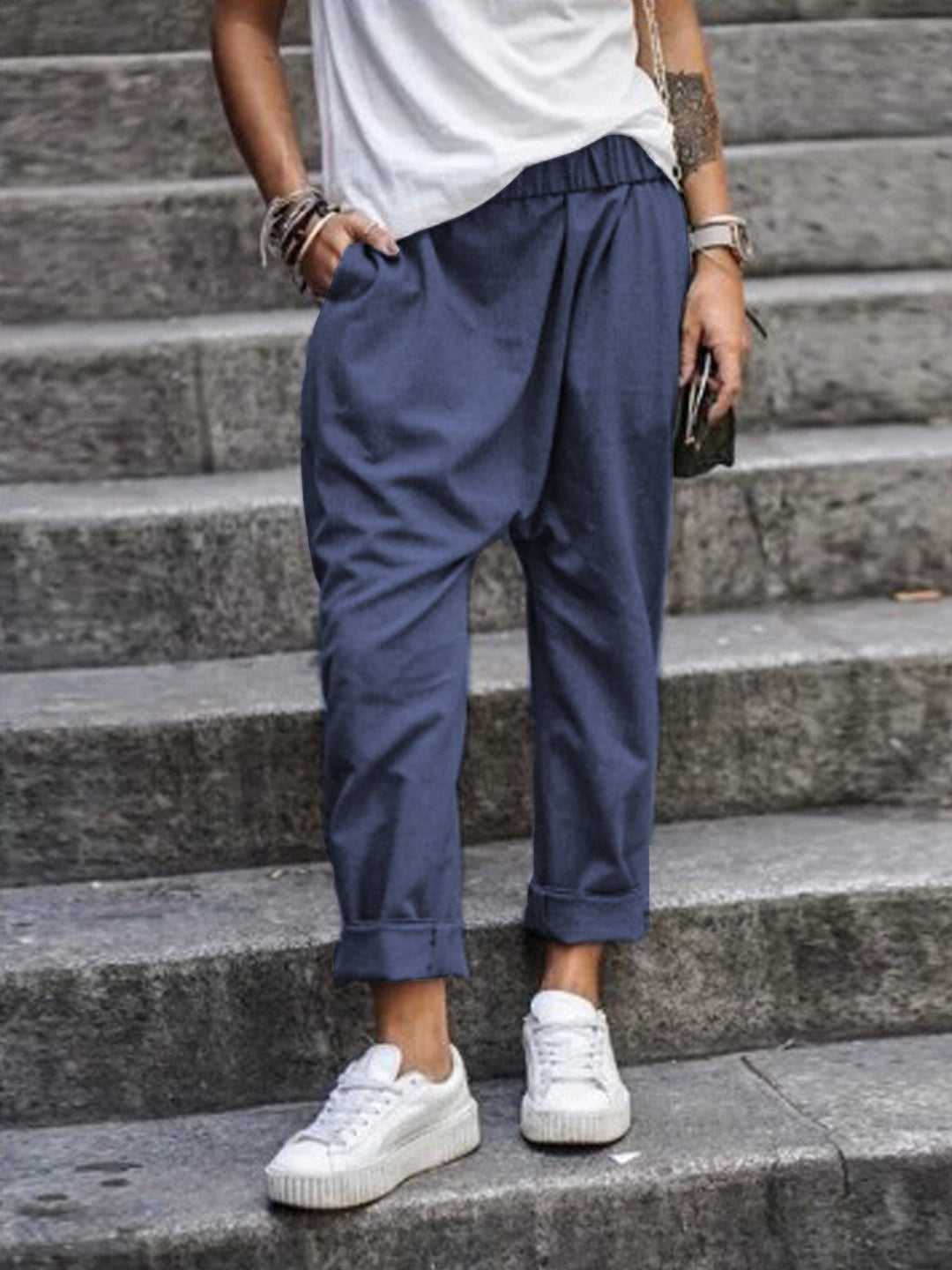 Pantaloni Donna | Vita elasticizzata & libertà di movimento
