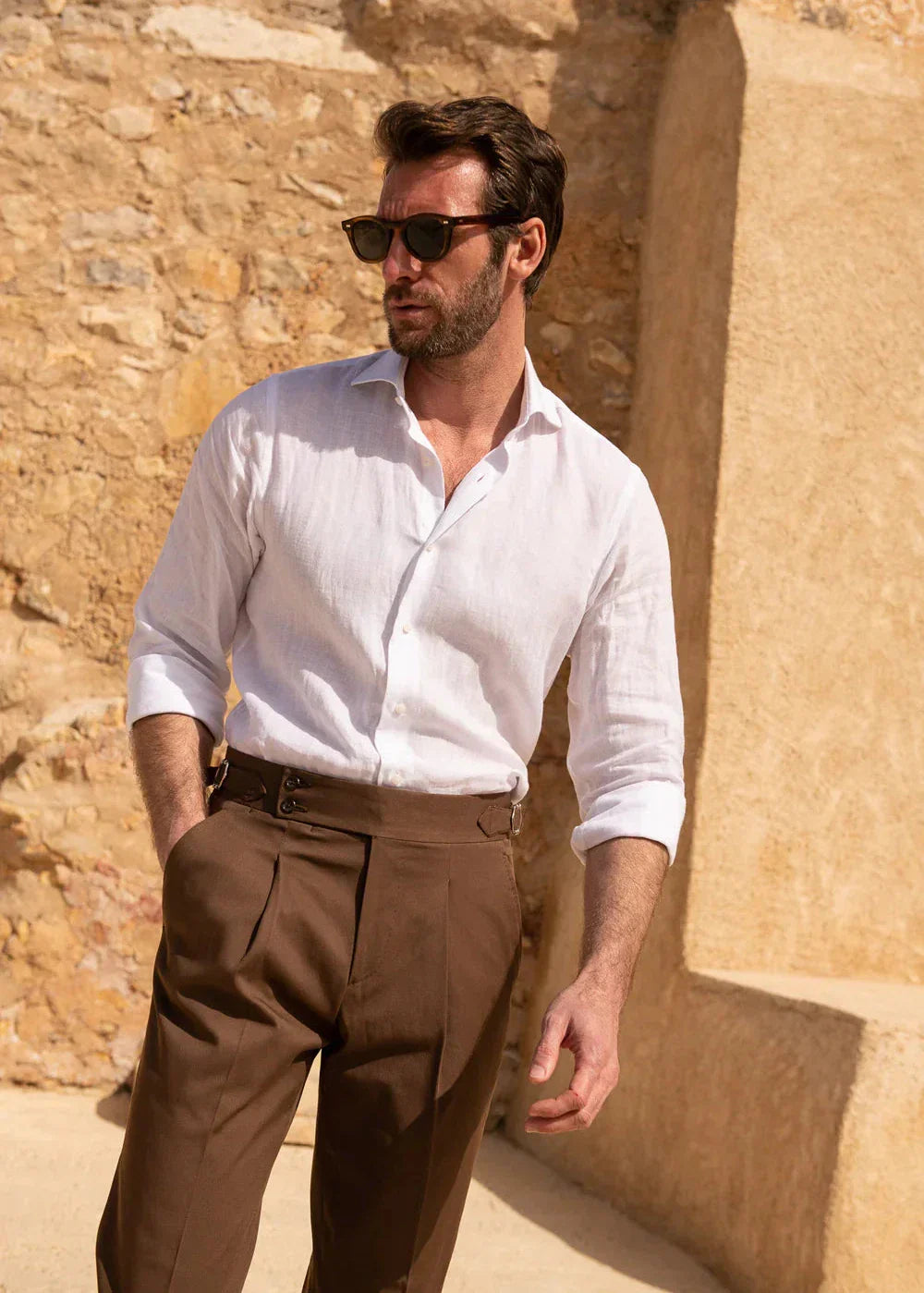 Pantaloni Uomo | Taglio Sartoriale & Vestibilità Slanciata