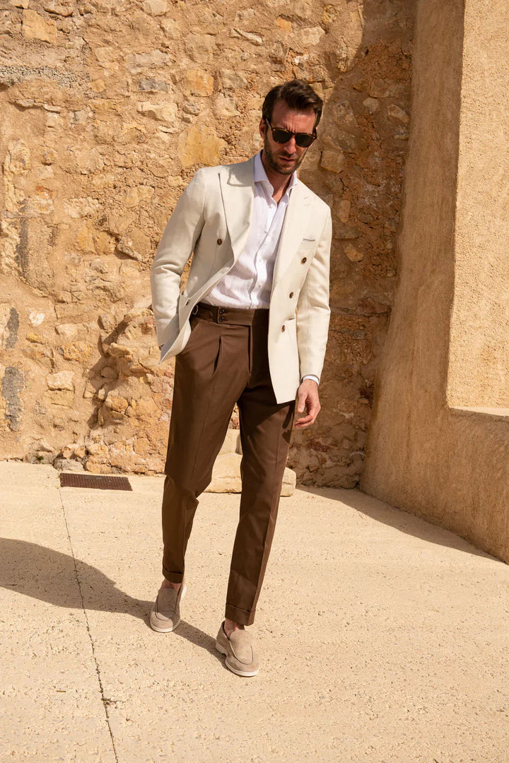 Pantaloni Uomo | Taglio Sartoriale & Vestibilità Slanciata