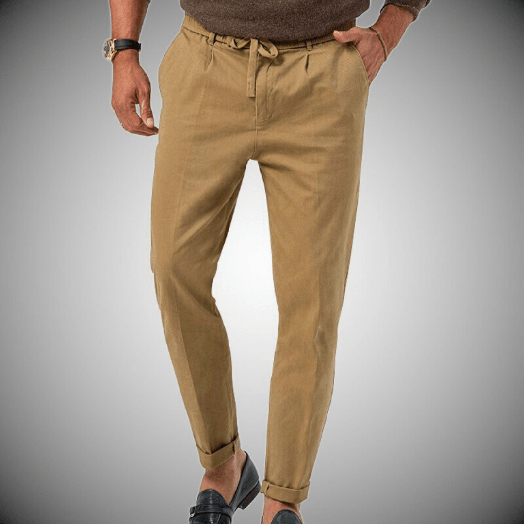 Pantaloni Uomo | Vita Regolabile & Look Pulito