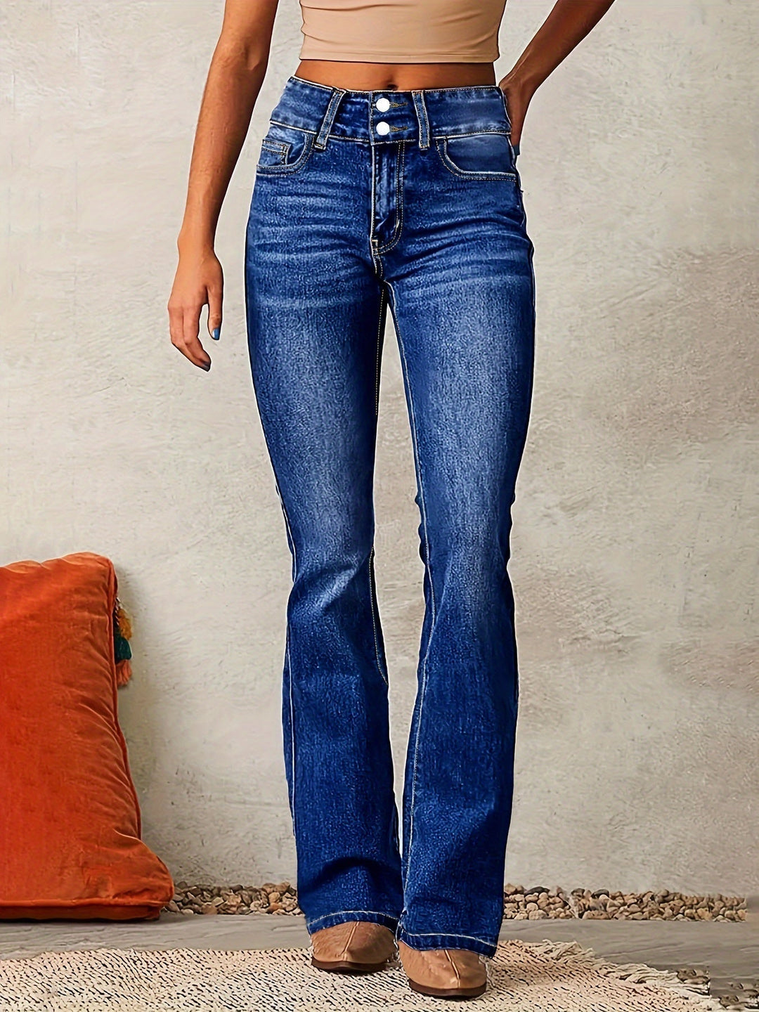 Pantaloni svasati eleganti Donna | Vita Alta Modellante & Effetto Gambe Slanciate