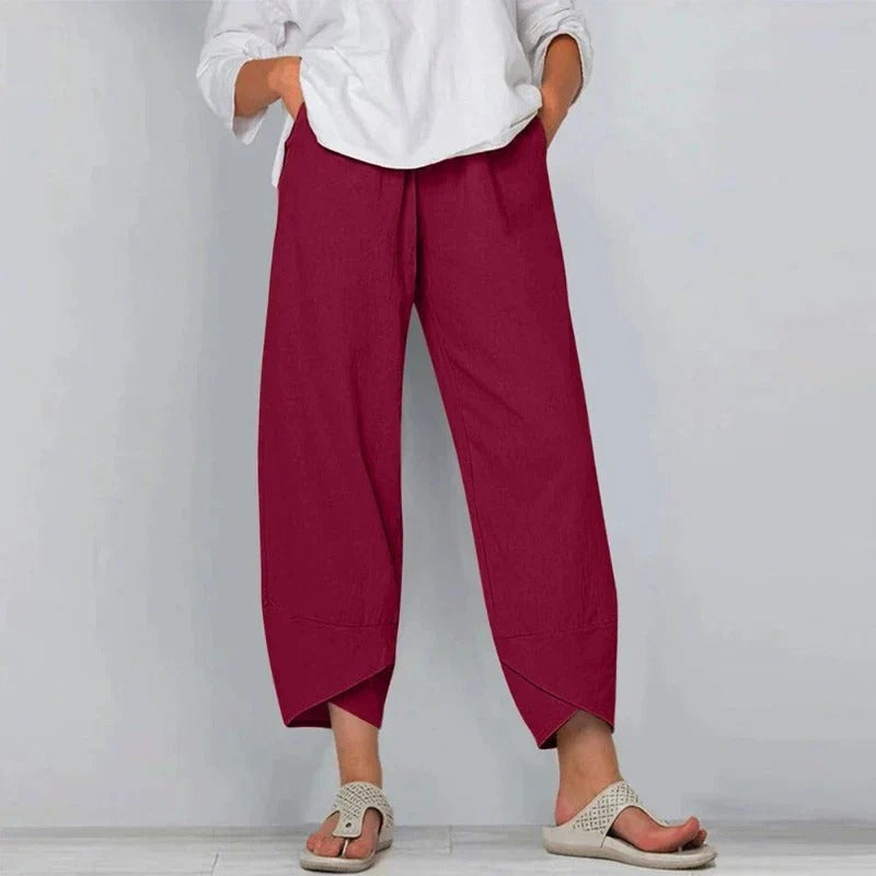 Pantaloni Estivi Chic per Donne - Eleganza e Comfort per Clima Caldo 4