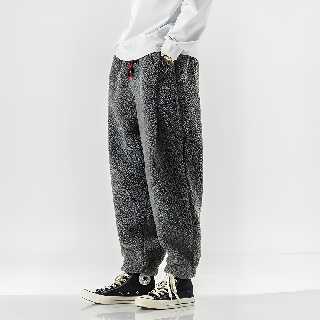 Pantaloni Tuta Comodi Per Uomo | Fivren Grigio