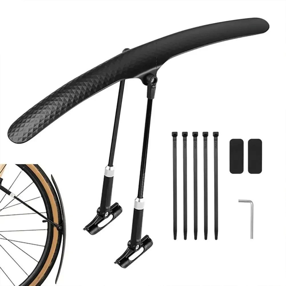 Parafango Bici Strada e MTB 700C Protezione Acqua Anteriore Posteriore - Vesarelli