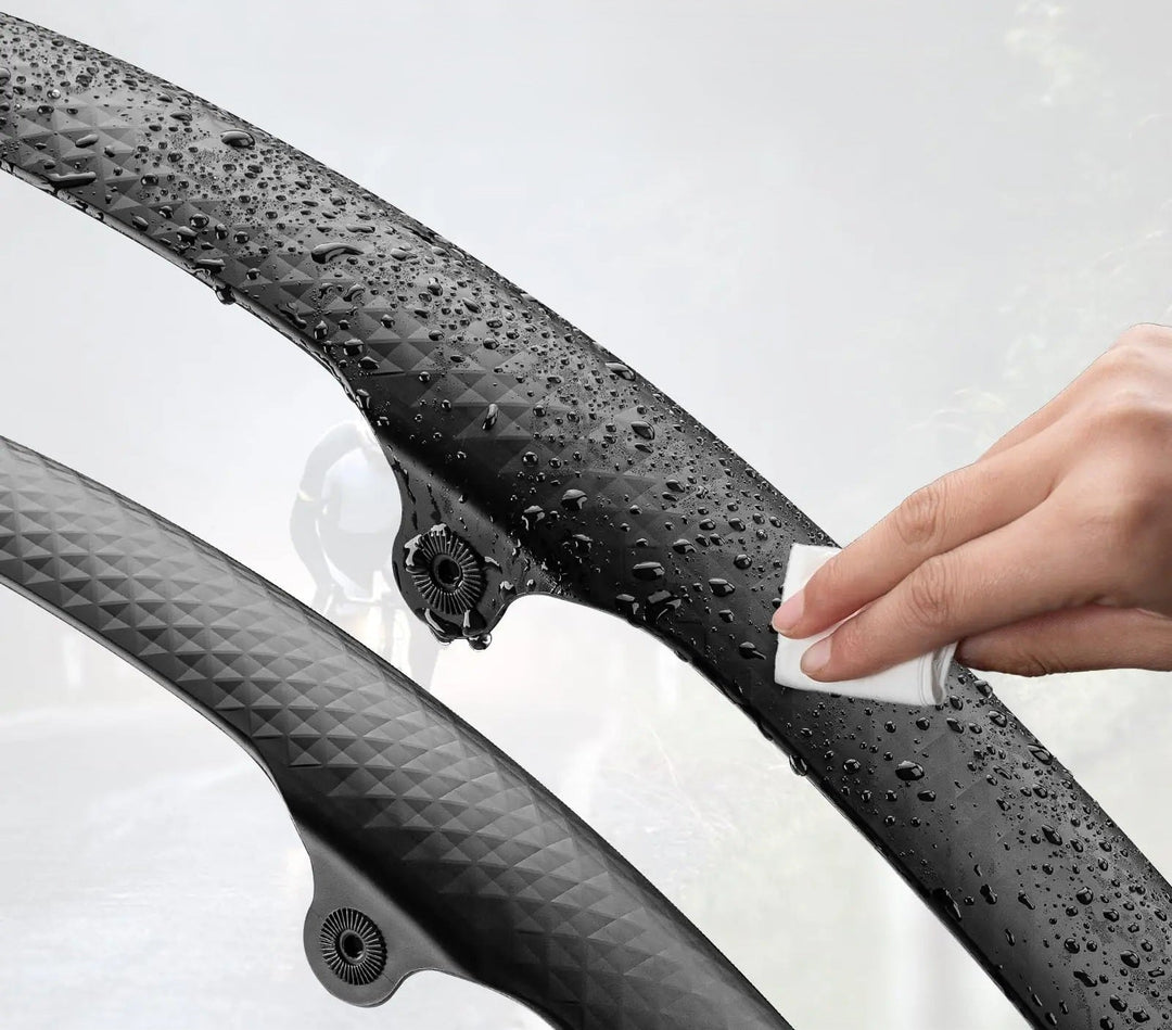 Parafango per bici da strada e MTB – Protezione dall'acqua anteriore e posteriore 700C per un ciclismo più pulito e asciutto su qualsiasi terreno 2