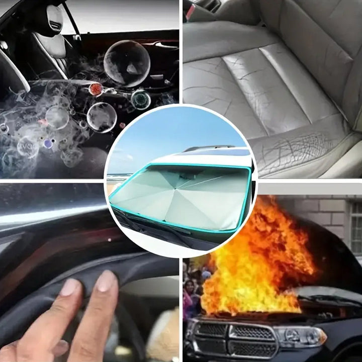 Parasole Pieghevole Auto Isolante Termico Riflettente UV Universale - Vesarelli