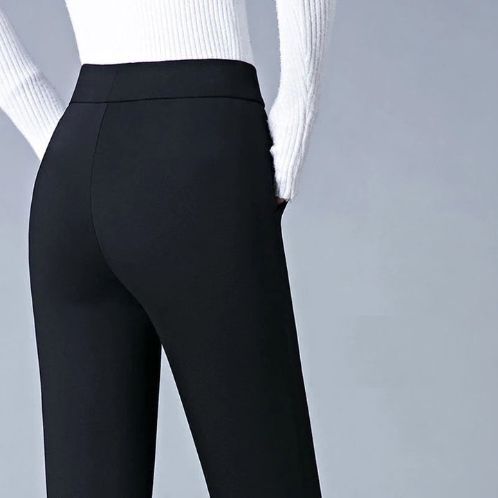 Pavia | Pantaloni Donna Stretch A Righe Skinny 8