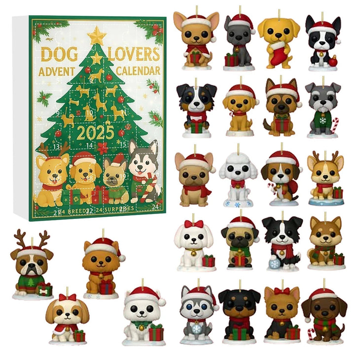 Calendario Avvento Bambino con Sorprese a Tema Cucciolo - Vesarelli