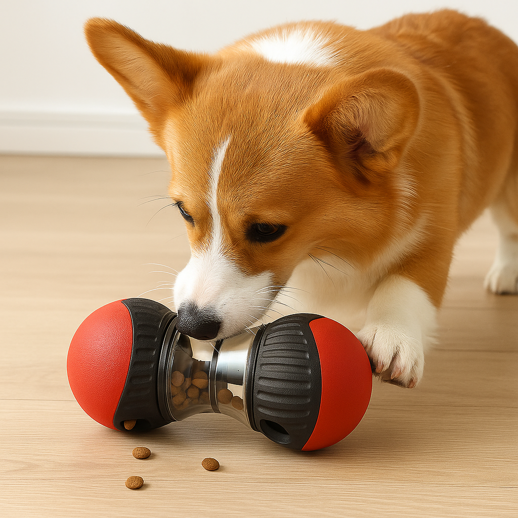 Giocattolo Interattivo Cane Design Slow Feeder Stimolazione Mentale - Vesarelli