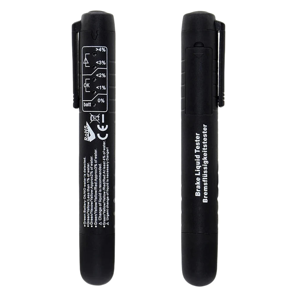 Penna tester per liquido freni per auto - Strumento indicatore LED per una diagnosi accurata dell'olio freni, manutenzione e monitoraggio della sicurezza dell'auto 1