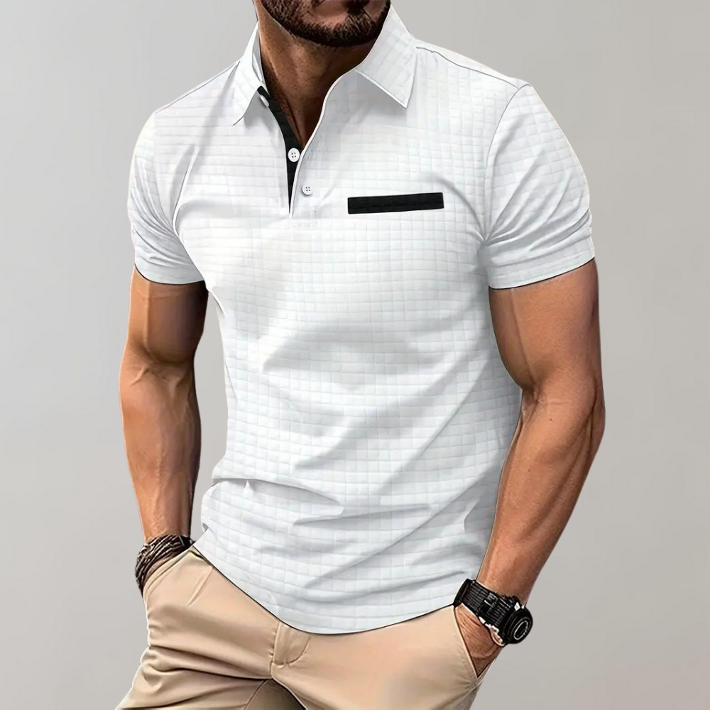 Polo Uomo Classica Traspirante Manica Corta - Vesarelli