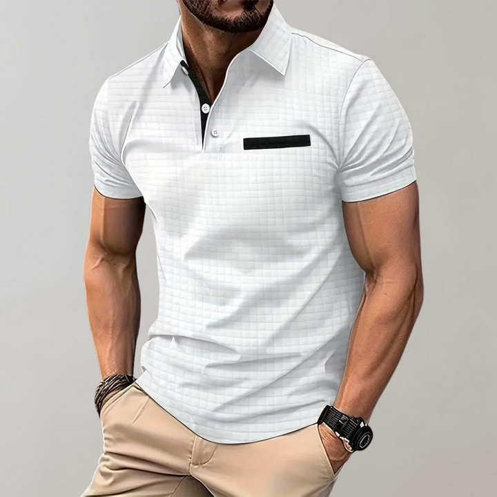 Polo Uomo Classica Traspirante Manica Corta - Vesarelli