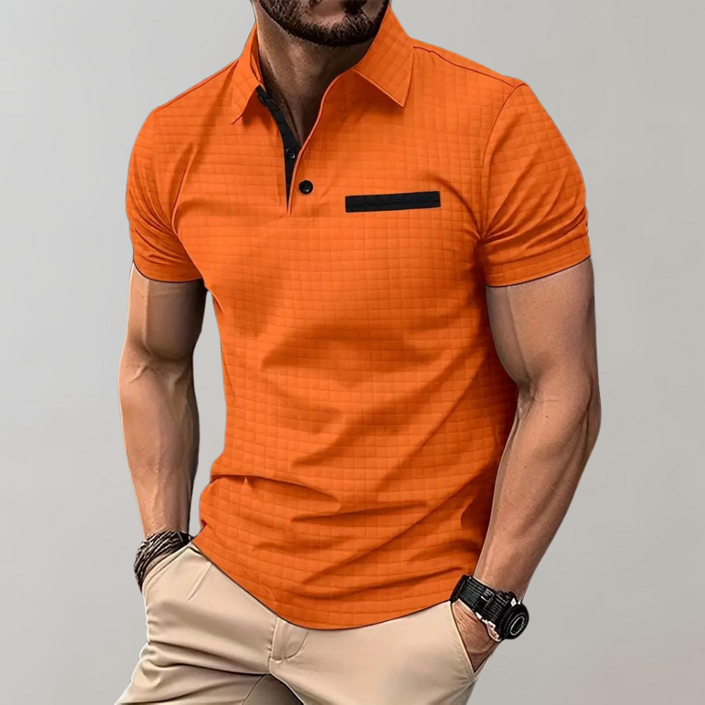 Polo Uomo Classica Traspirante Manica Corta