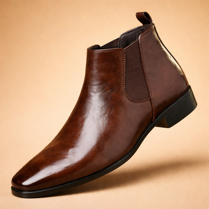 Stivaletti Chelsea Uomo Slip-On Eleganti