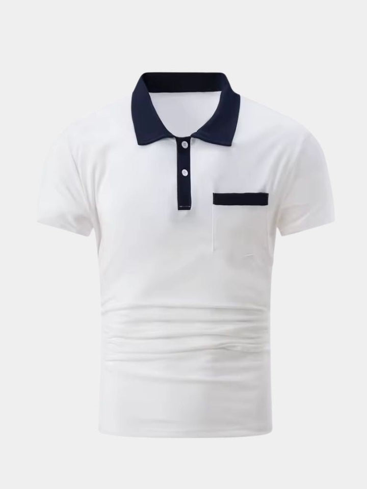 Polo Uomo | Colletto a Contrasto & Stile Elegante