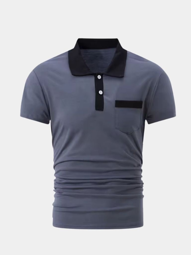 Polo Uomo | Colletto a Contrasto & Stile Elegante