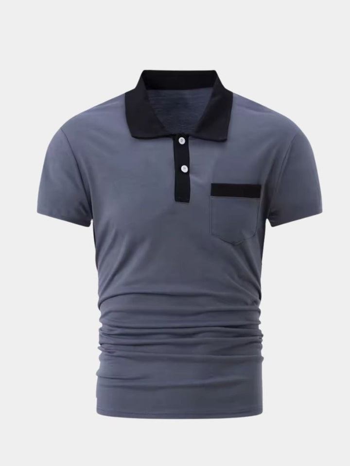 Polo Uomo | Colletto a Contrasto & Stile Elegante