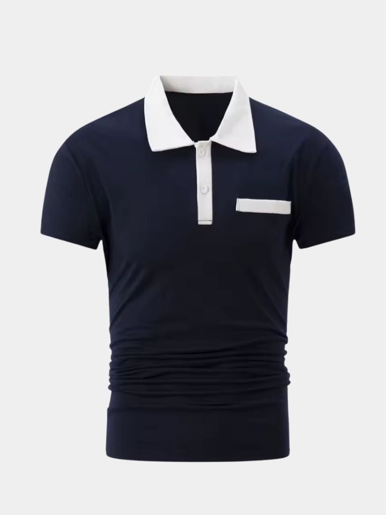 Polo Uomo Cotone Colletto Classico Stile Elegante - Vesarelli
