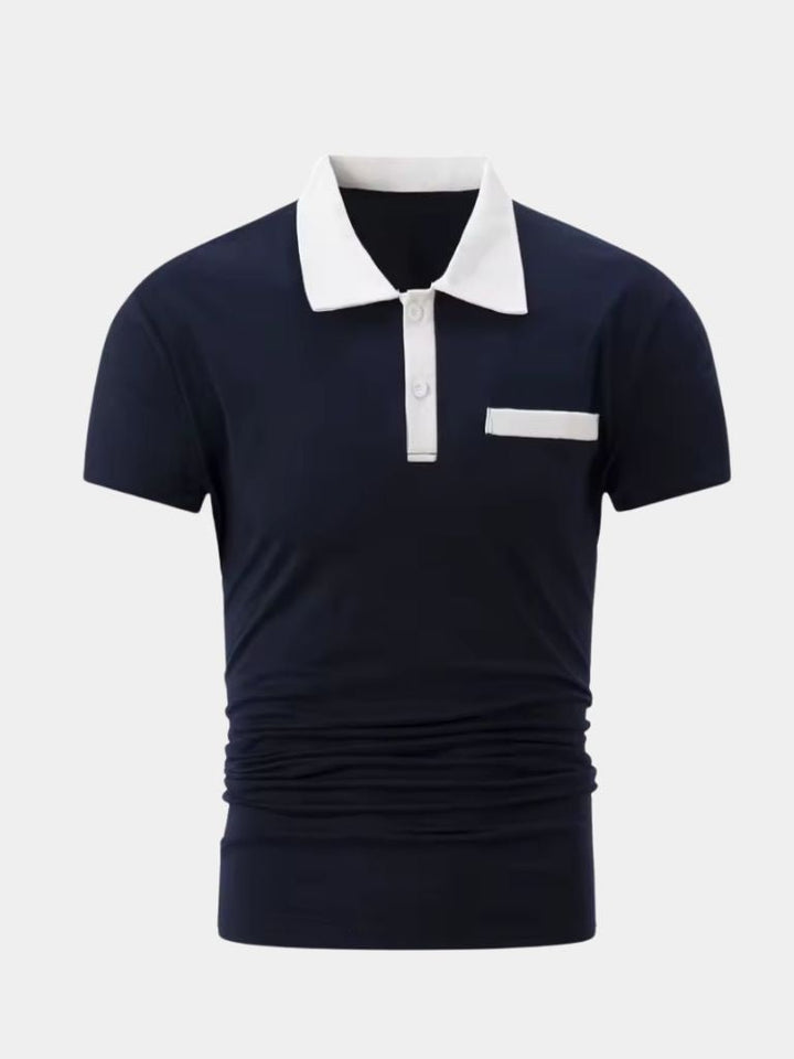 Polo Uomo Cotone Colletto Classico Stile Elegante - Vesarelli