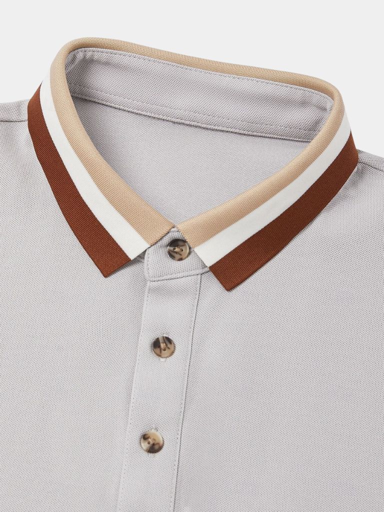Polo Uomo | Colletto a Contrasto & Stile Smart-Casual