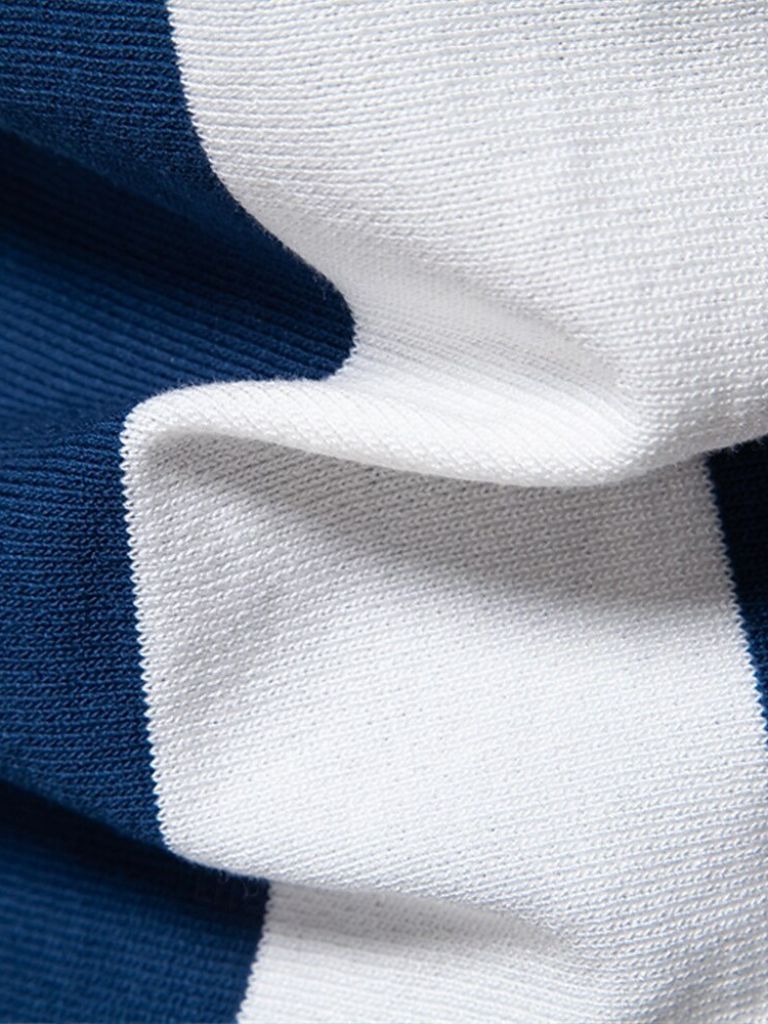 Polo Uomo | Colletto con Zip & Stile a Righe Deciso